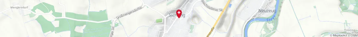 Kartendarstellung des Standorts für Apotheke Zur Mariahilf in 4522 Sierning